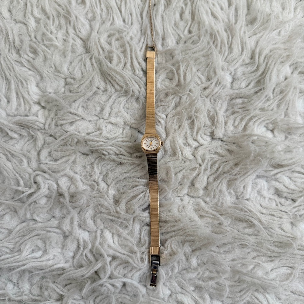 Vintage Longines 14k Rolled Gold Watch